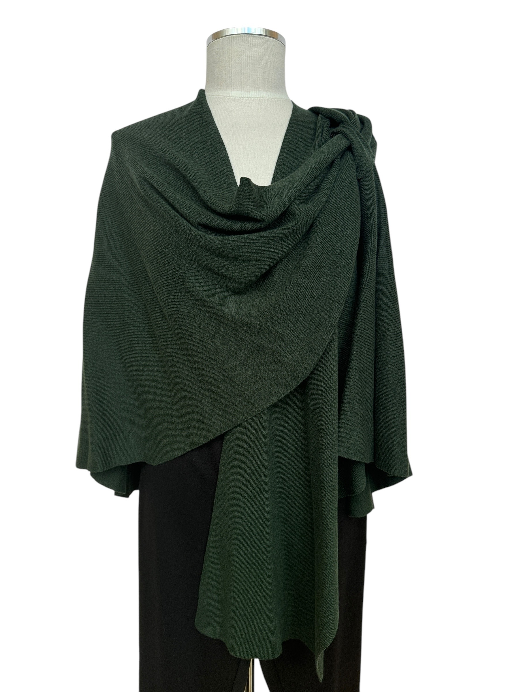 Pine needle covi wrap in cotton rayon